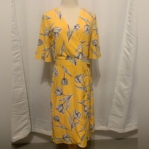 Maggy London yellow dress brand new with tags